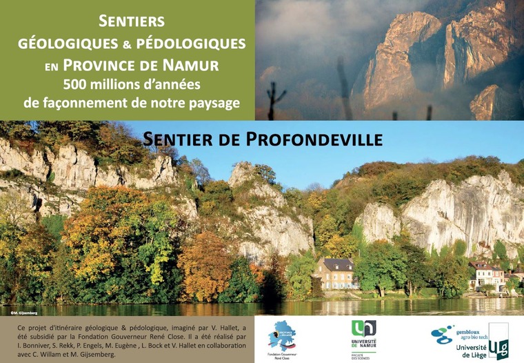 Le sentier géologique et pédologique de Profondeville — Profondeville